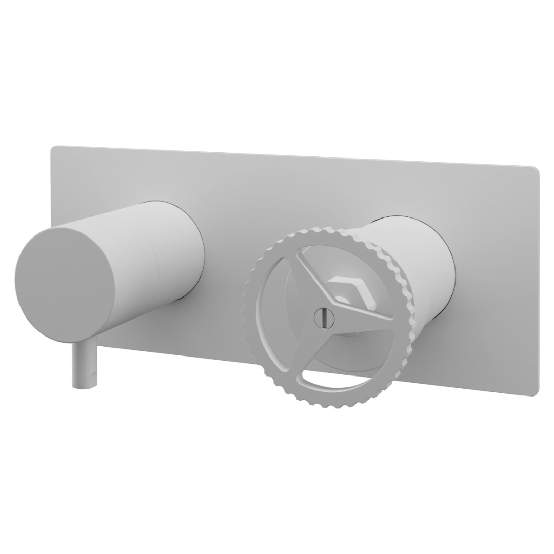 Смеситель для душа Remer Chrono CH92ZBO, белый матовый в строительном магазине