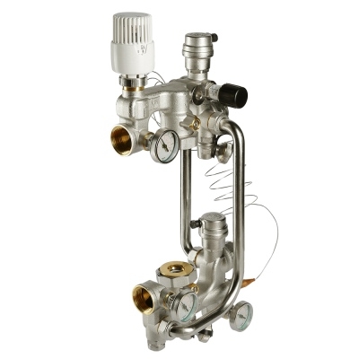 Насосно-смесительный узел для теплого пола VALTEC COMBI, Valtec, VT.COMBI.0.180 в строительном магазине