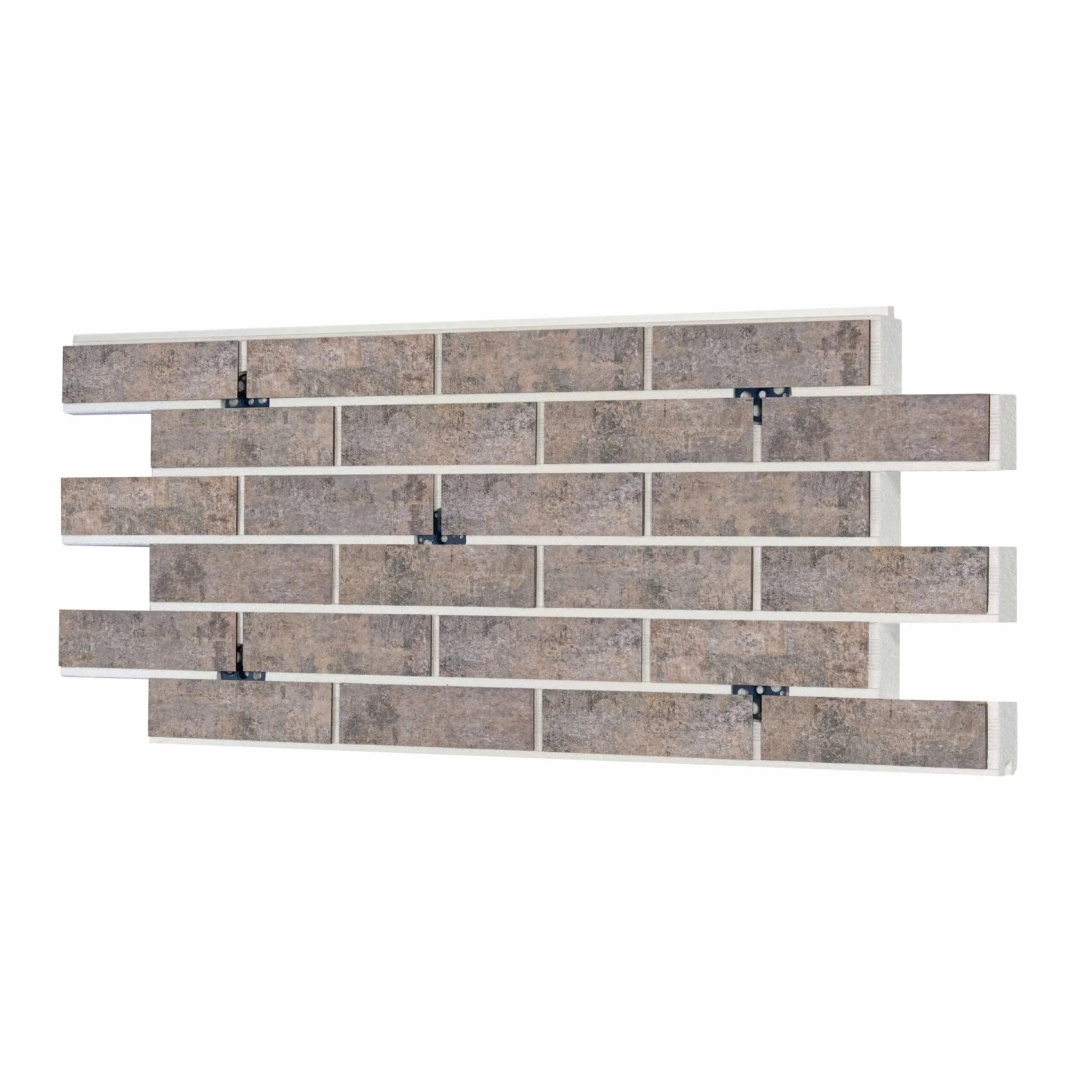 Термопанель ППС Beryoza Ceramica Brick Wall Табачный