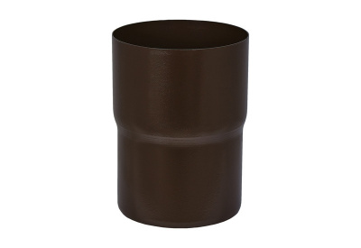 Соединитель трубы Aquasystem PURAL RR 32 (темно-коричневый) 90/125