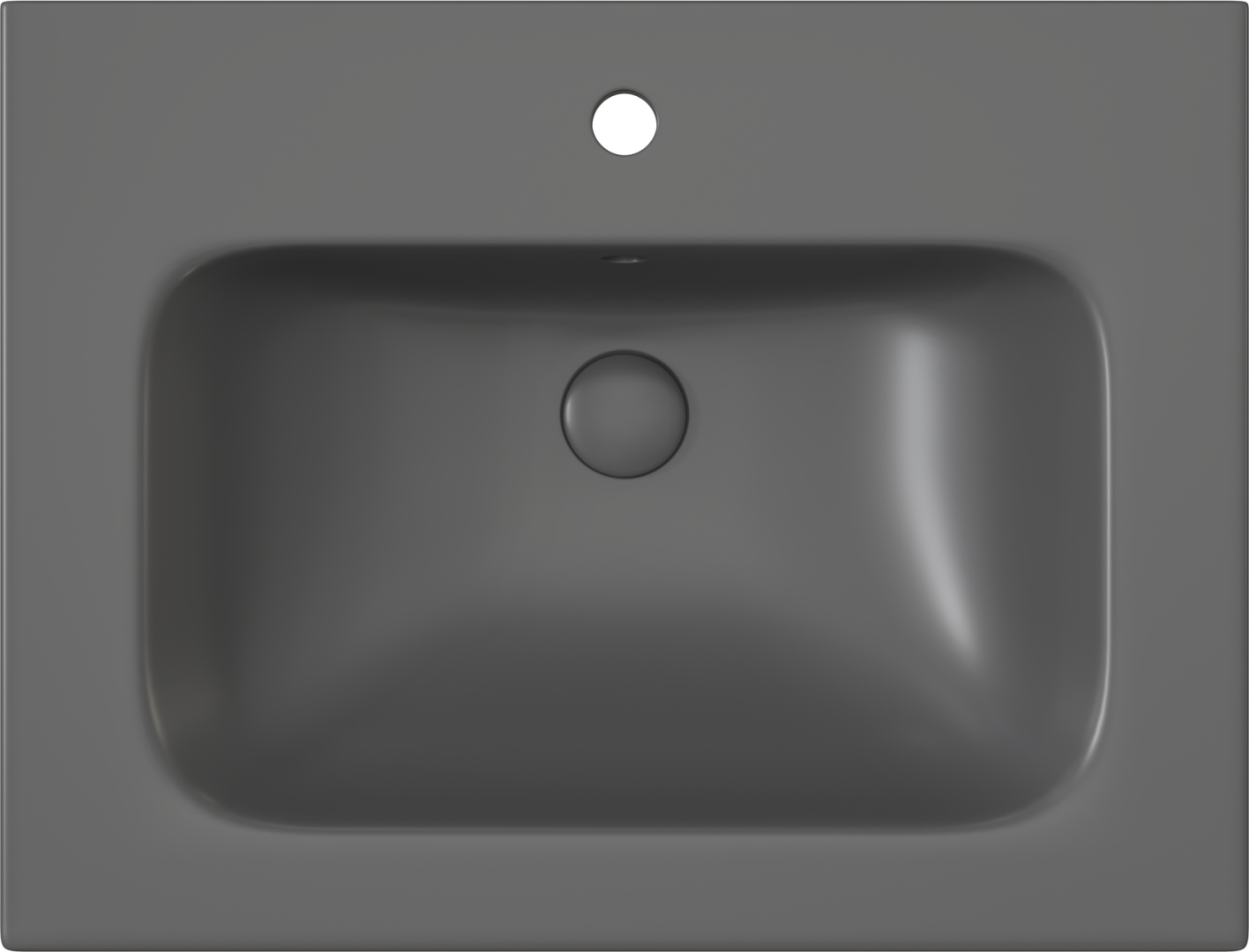 Раковина STWORKI 61 43061-112-KL антрацит 575176 в строительном магазине