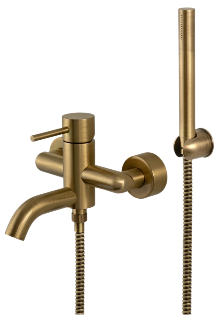 Смеситель для ванны Remer X Style X02VO, состаренная латунь в строительном магазине