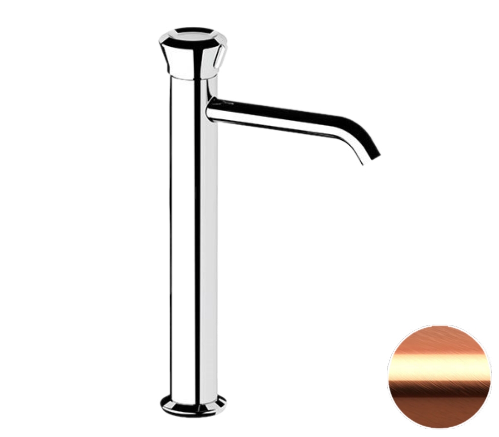 Смеситель для раковины Remer Element ET11LXLRP, медь брашированная в строительном магазине