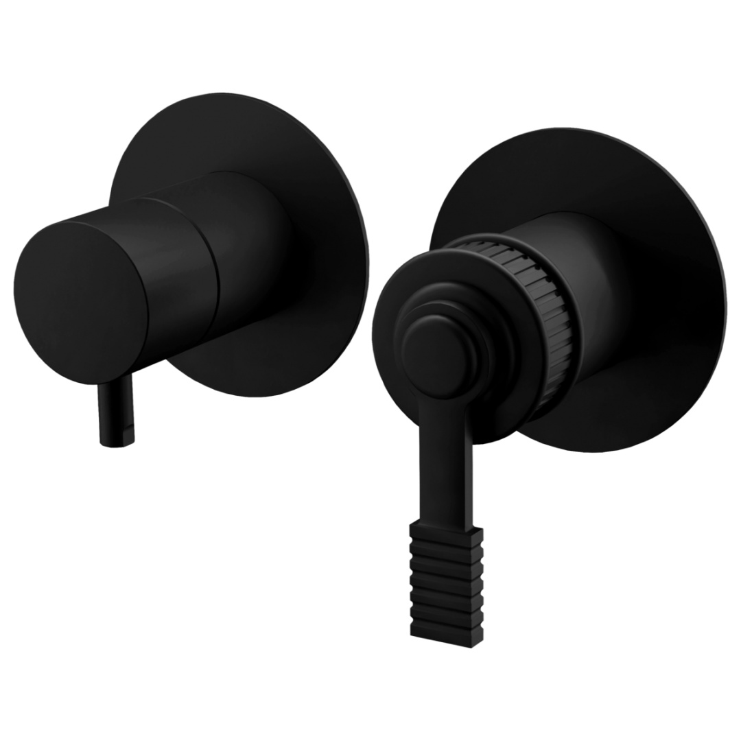 Смеситель для душа Remer Atelier AL92ZPNO, черный матовый в строительном магазине