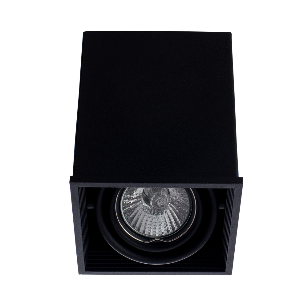Точечный накладной светильник Arte Lamp CARDANI PICCOLO A5942PL-1BK в строительном магазине