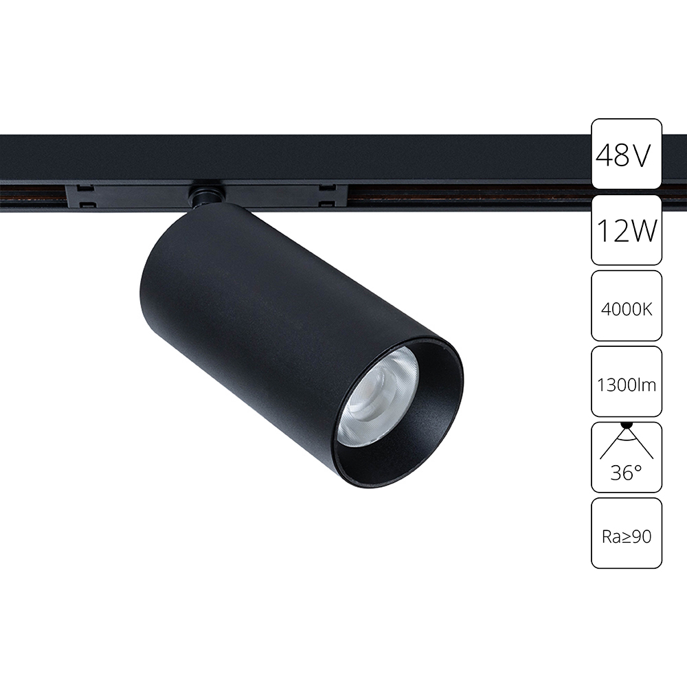 Магнитный трековый светильник Arte Lamp OPTIMA A7261PL-1BK в строительном магазине