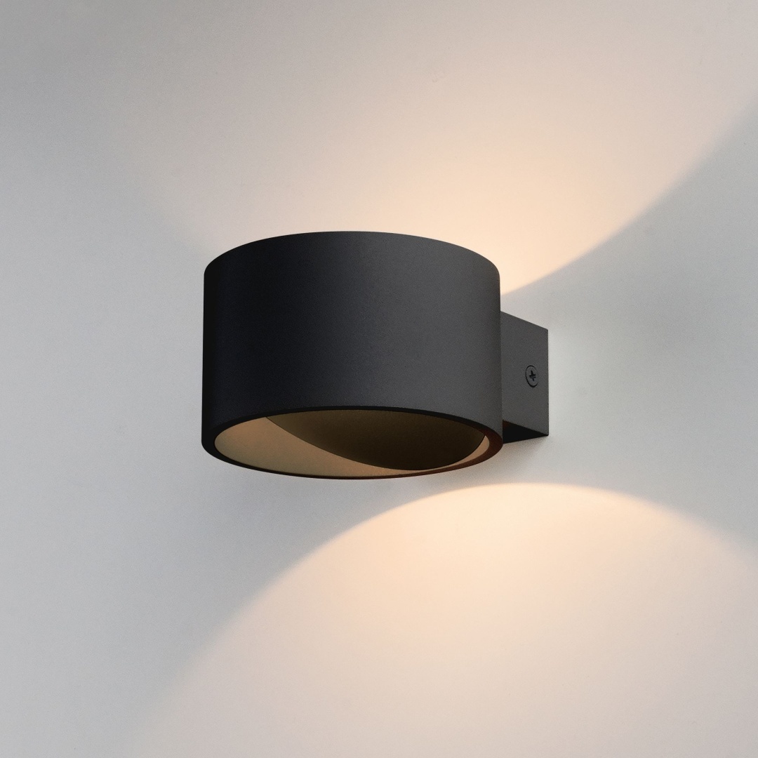 Coneto LED черный Настенный светодиодный светильник MRL LED 1045 чёрный в строительном магазине