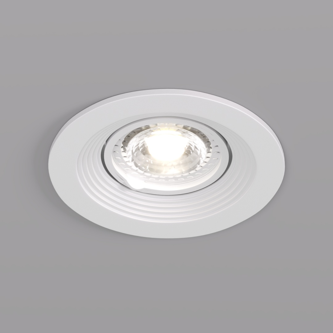 DK3029-WH Встраиваемый светильник, IP 20, 10 Вт, GU5.3, LED, белый, пластик в строительном магазине