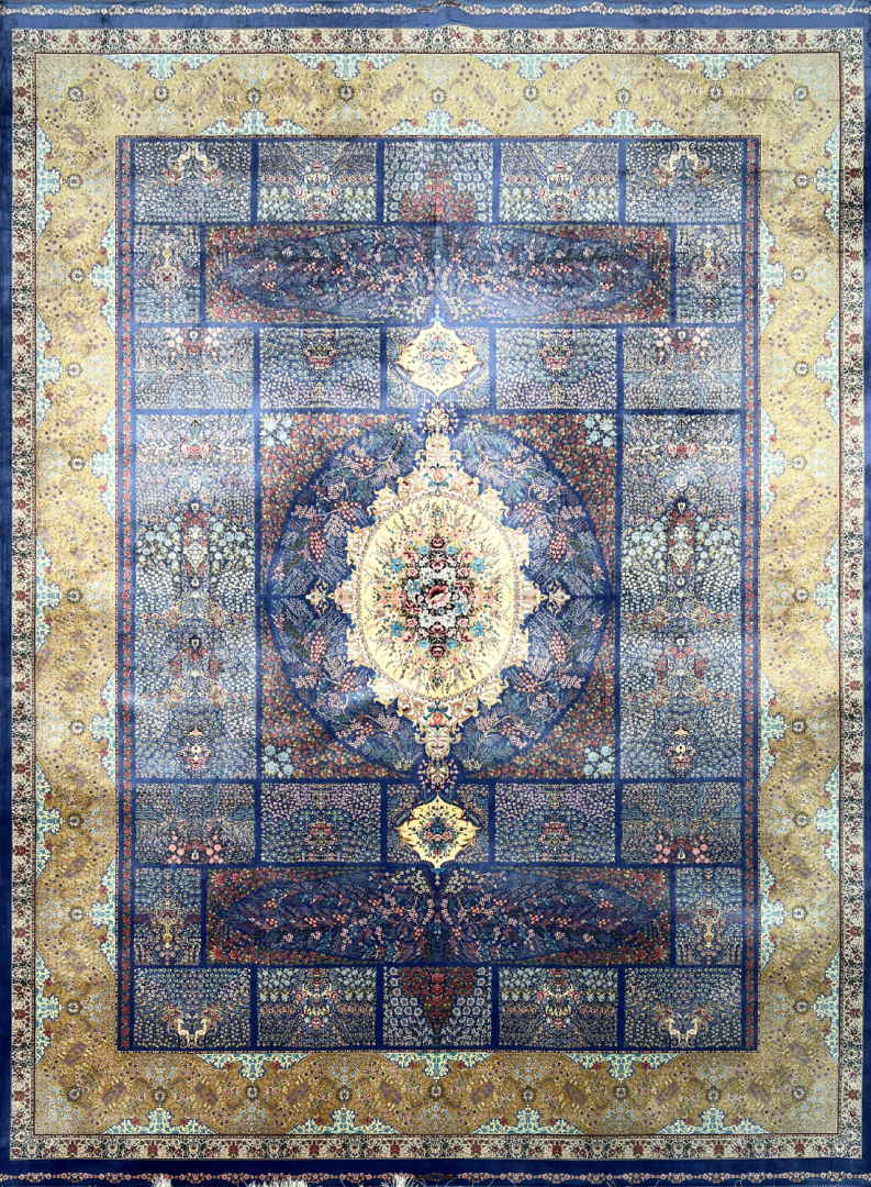Авторский ковер 5583 NAVY BLUE GOLDEN в строительном магазине
