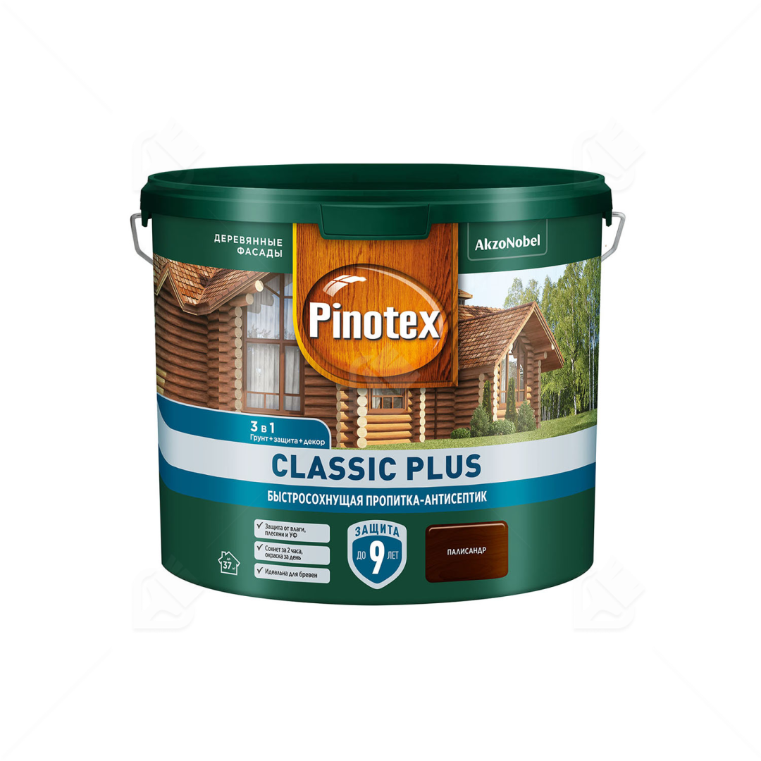 Пропитка Pinotex Classic Plus 3в1 палисандр 2,5 л.