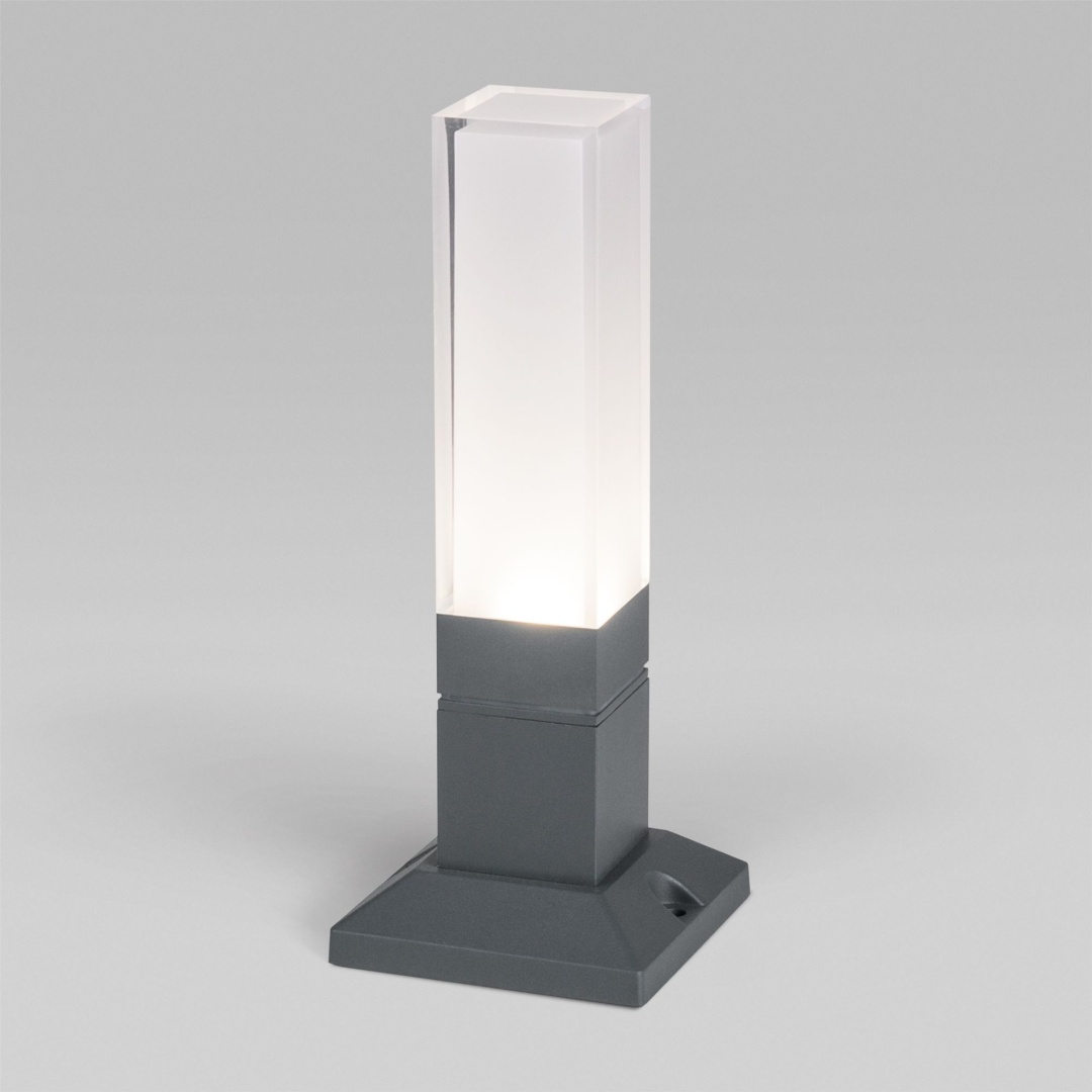 Ландшафтный светодиодный светильник серый IP54 1536 TECHNO LED в строительном магазине