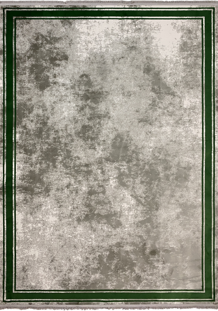 Ковер ELEGANT 2717 SILVER/GREEN в строительном магазине