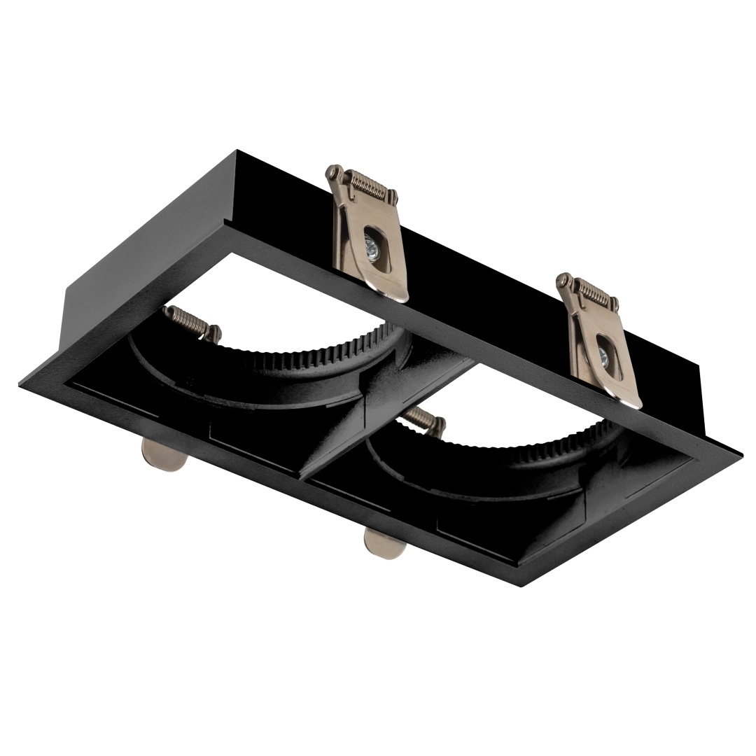 075227 Рамка встраиваемая квадратная 2x STELLA к 075xxх ЧЕРНЫЙ МАТОВЫЙ в строительном магазине