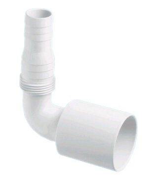 Адаптер под углом 90° для подключения слива бытовой техники 32мм Mcalpine MRWMF32-90 в строительном магазине