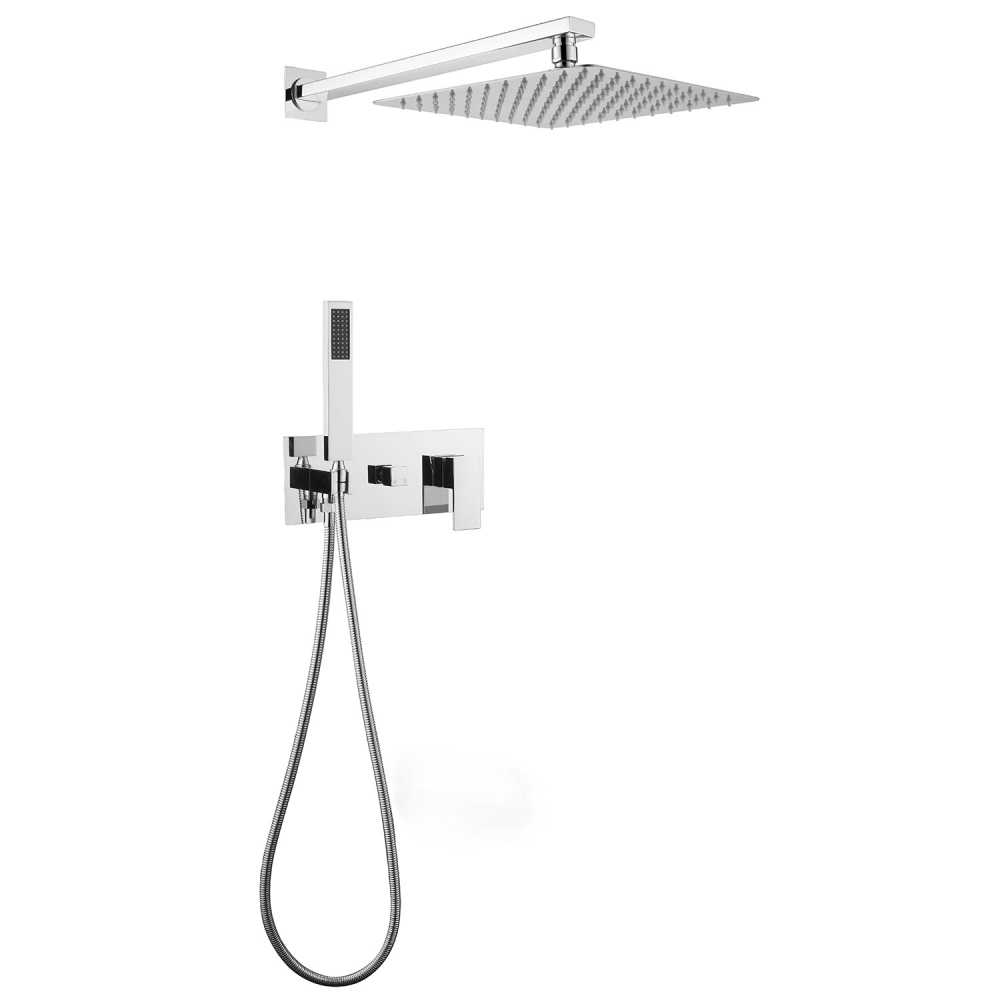 Душевая система ABBER Daheim AF8218 скрытого монтажа без излива, хром в строительном магазине
