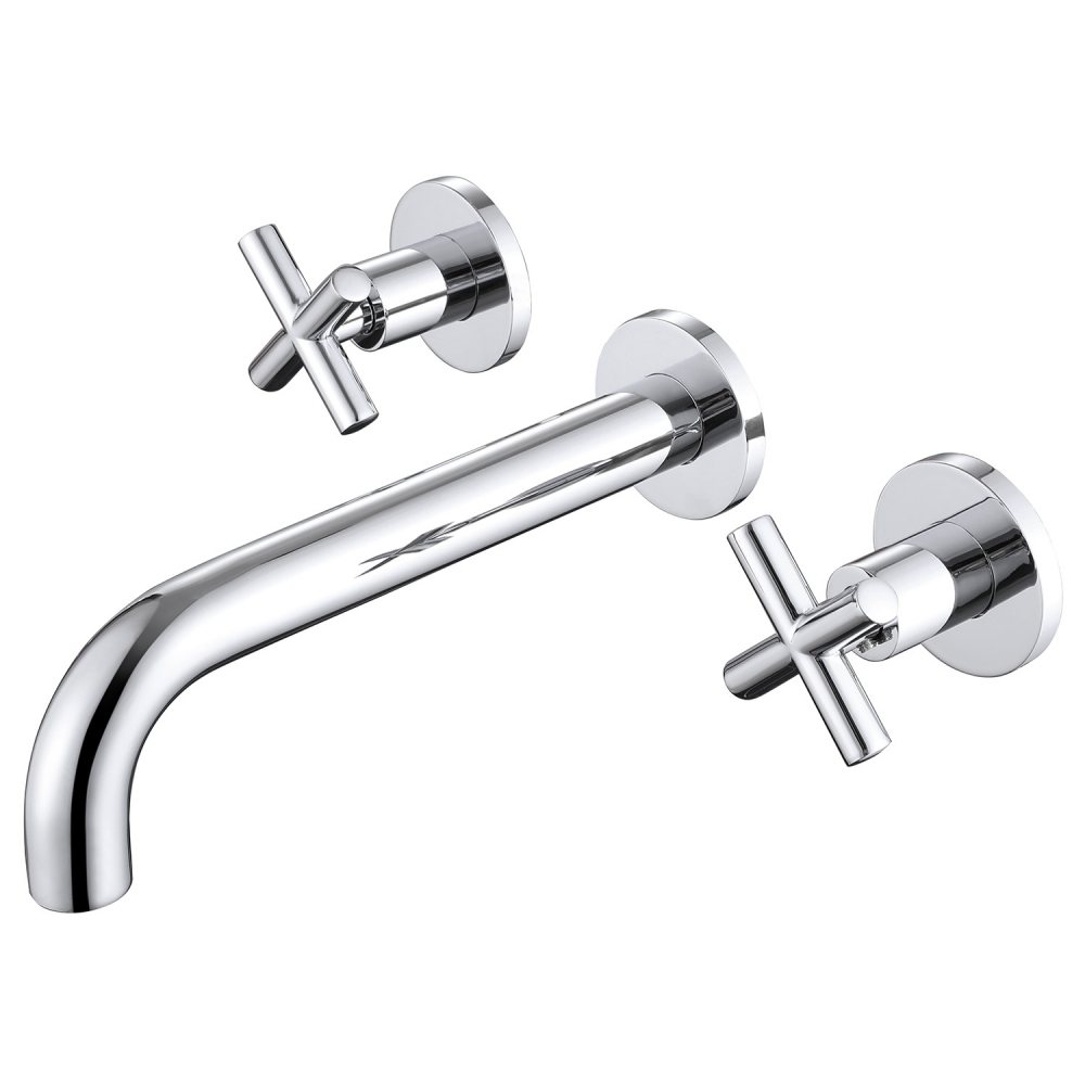 Смеситель ABBER Wasser Kreis AF81121 для раковины скрытого монтажа, хром в строительном магазине