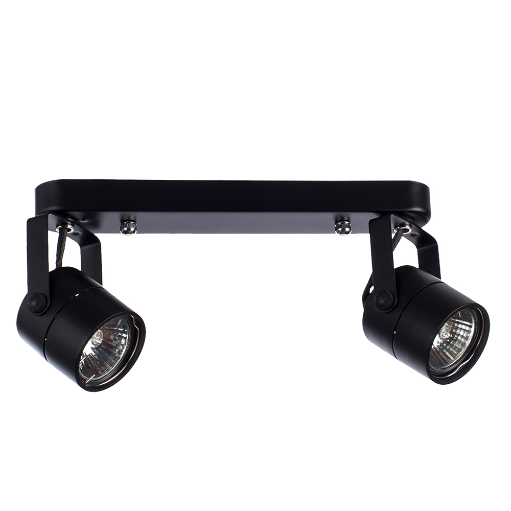 Спот Arte Lamp MIZAR A1311PL-2BK в строительном магазине
