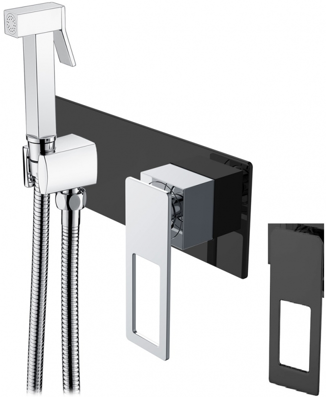 Гигиенический душ Boheme Q 147-BВ BLACK в строительном магазине