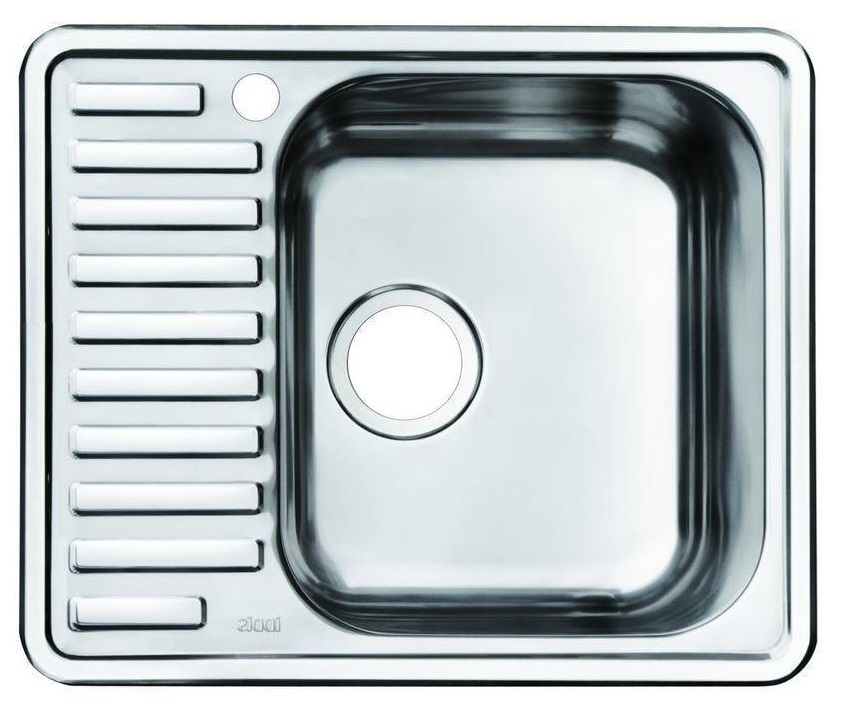Кухонная мойка IDDIS Strit (STR58PRi77) из нержавеющей стали в строительном магазине