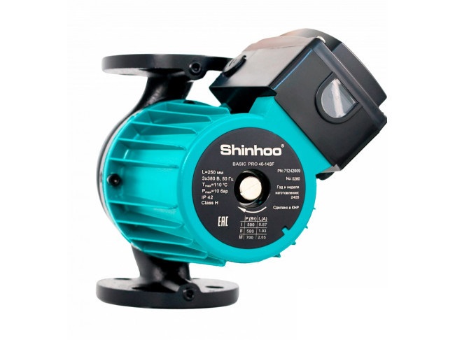 Циркуляционный насос, фланцевый, Shinhoo BASIC PRO 32-12S-71241003 в строительном магазине