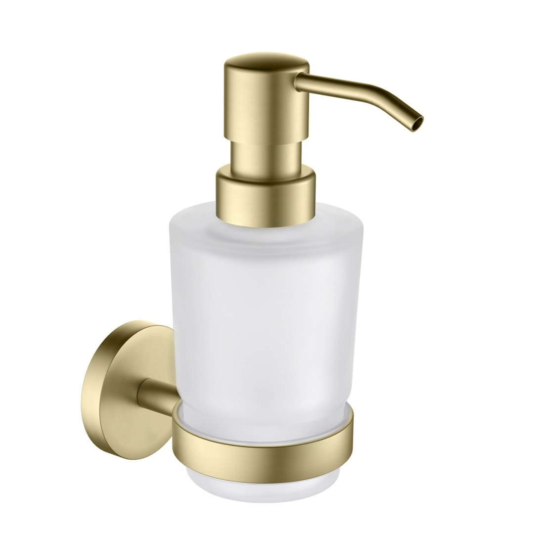Дозатор жидкого мыла Timo Saona 13039/17 золото матовое в строительном магазине