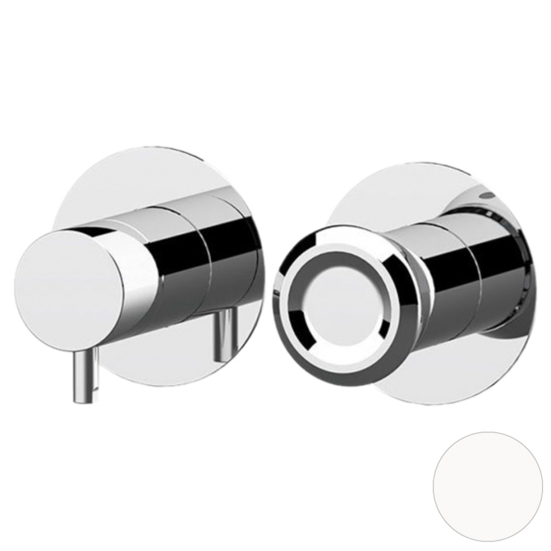 Смеситель для душа Remer Element ET92ZPBO, белый матовый в строительном магазине