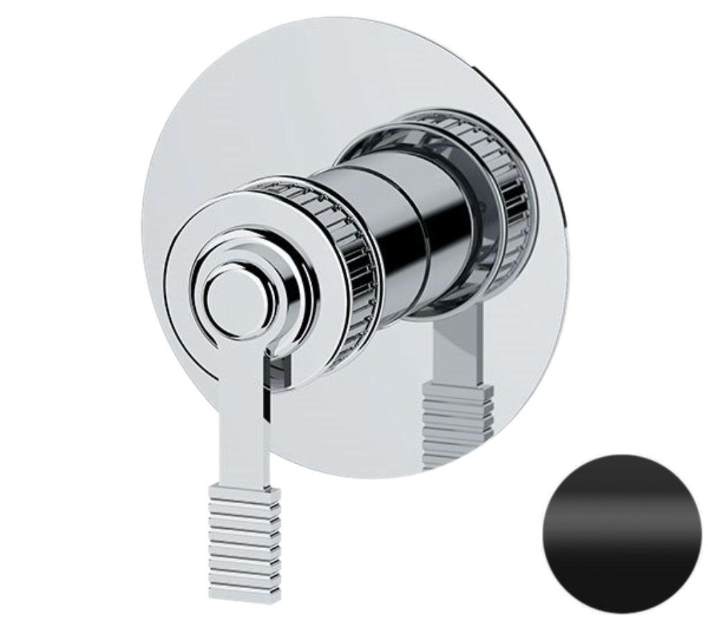 Смеситель для душа Remer Atelier AL30LNO, черный матовый в строительном магазине