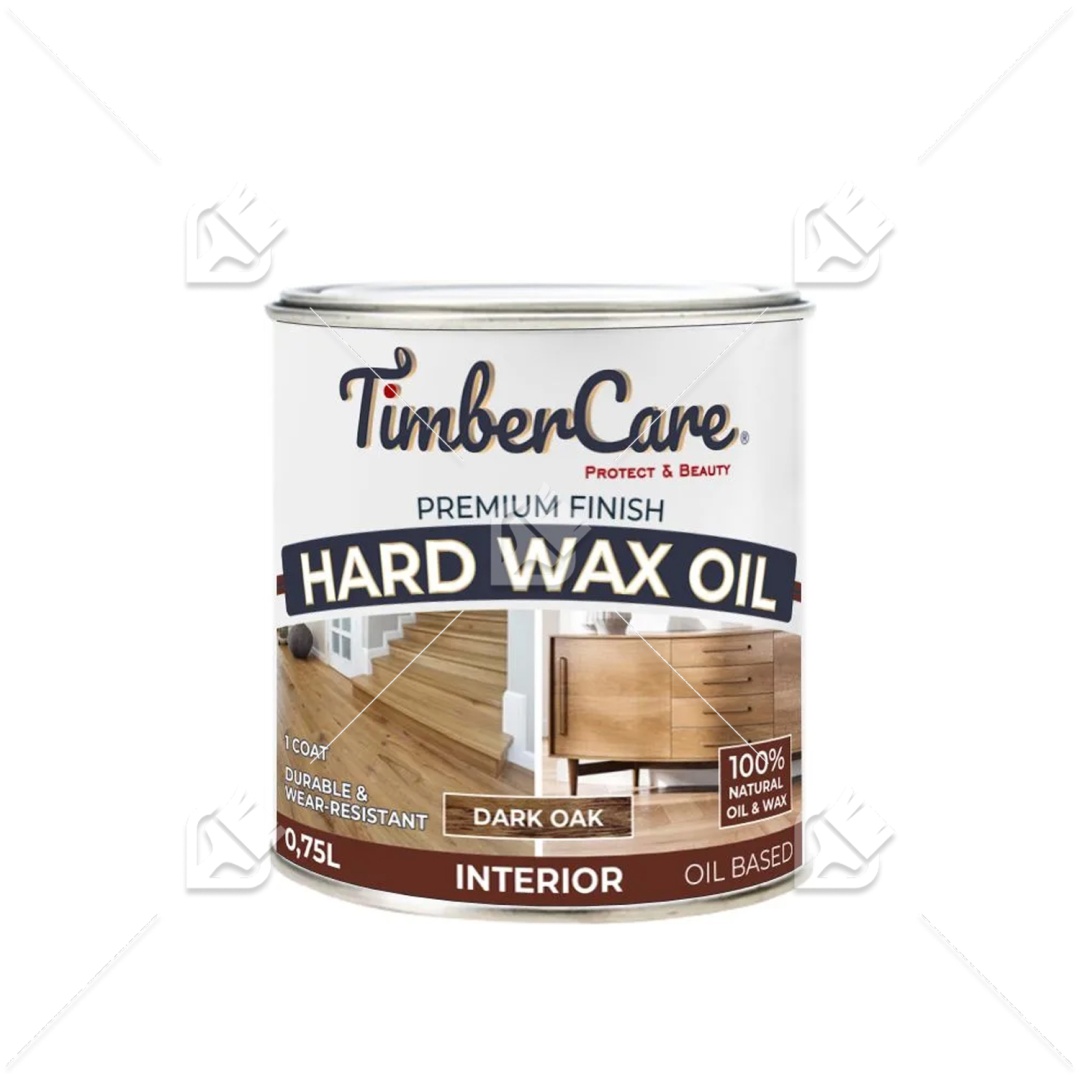 Масло TimberCare Hard Wax Oil защитное темный дуб 0,75л в строительном магазине