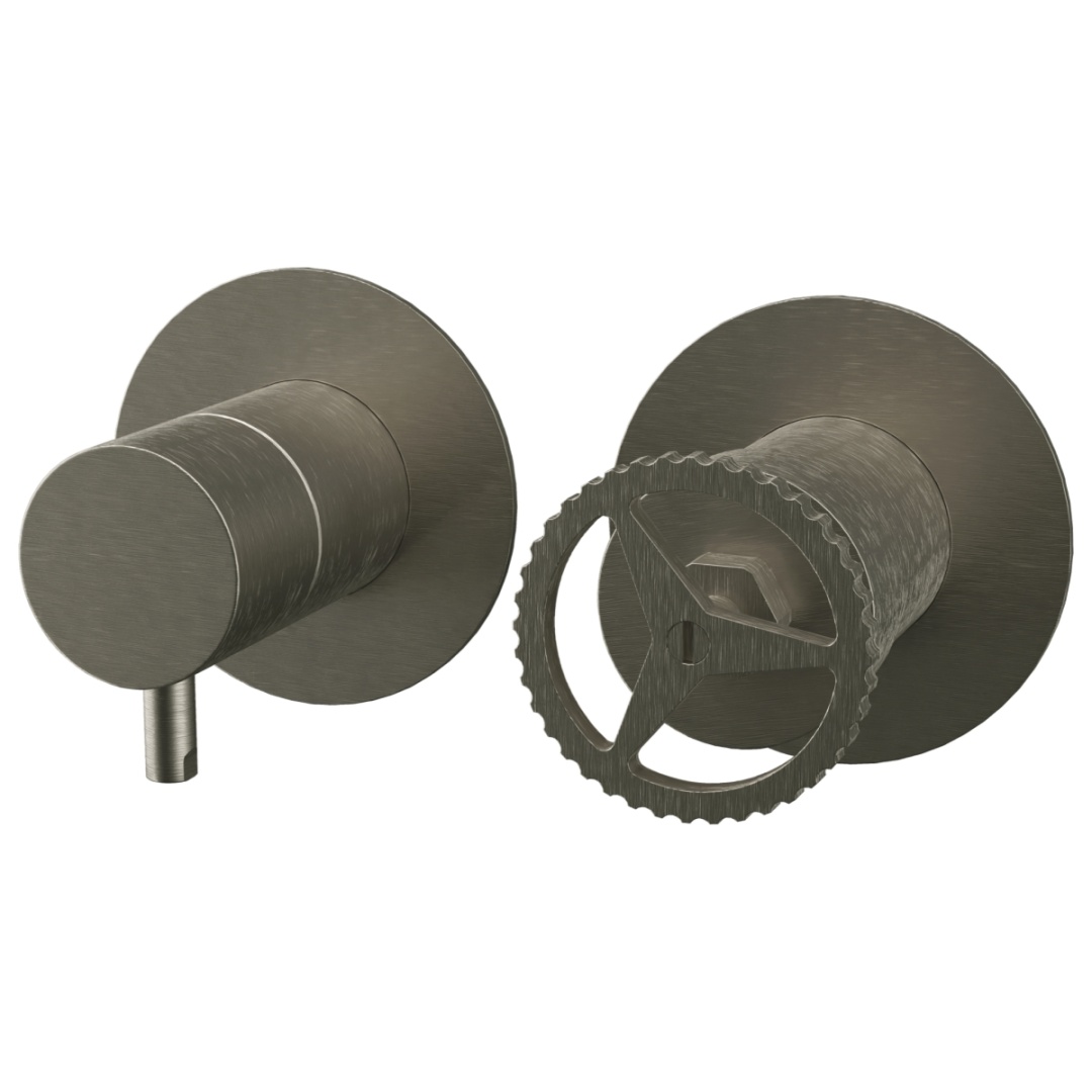 Смеситель для душа Remer Chrono CH92ZPXV, сталь в строительном магазине