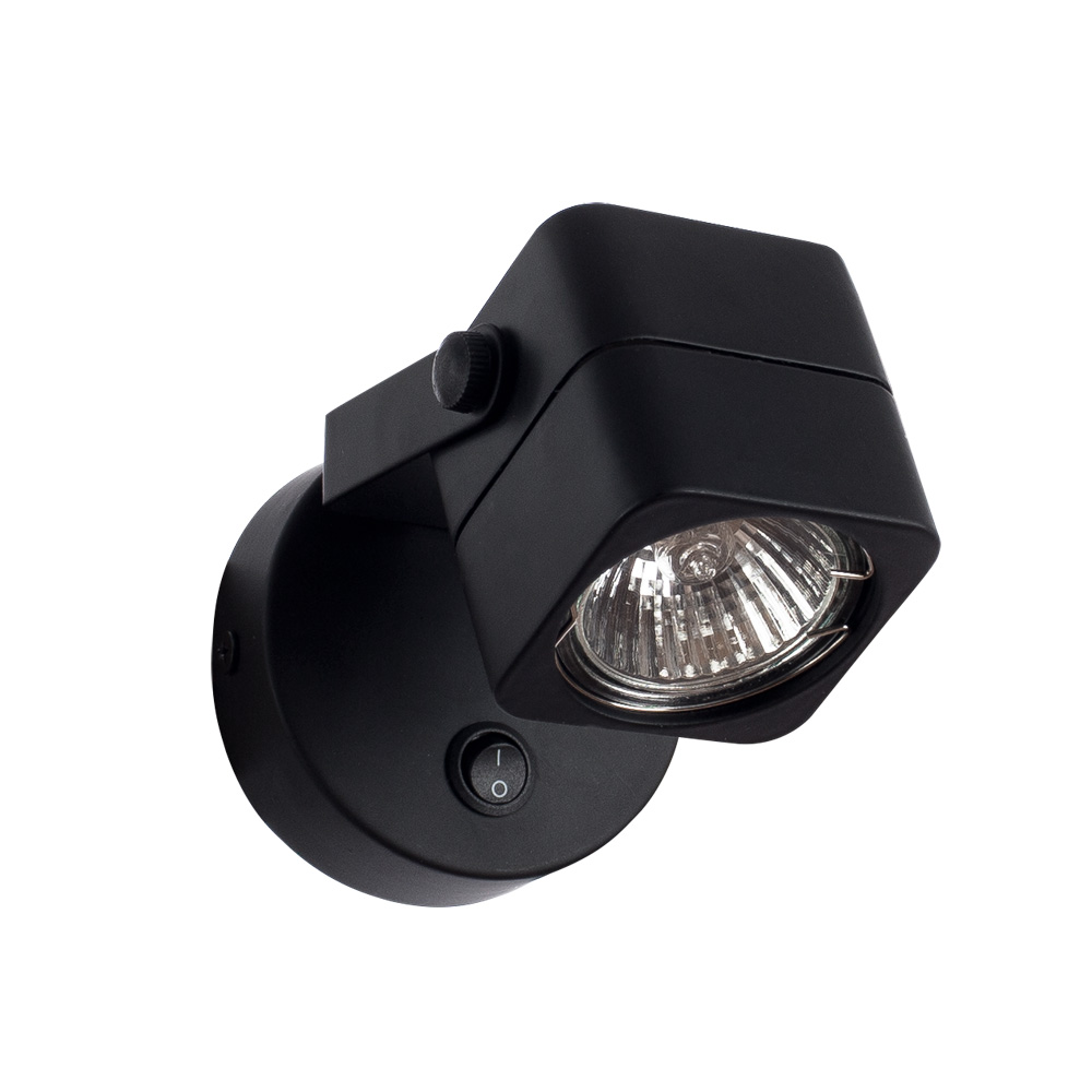 Спот Arte Lamp LENTE A1314AP-1BK в строительном магазине