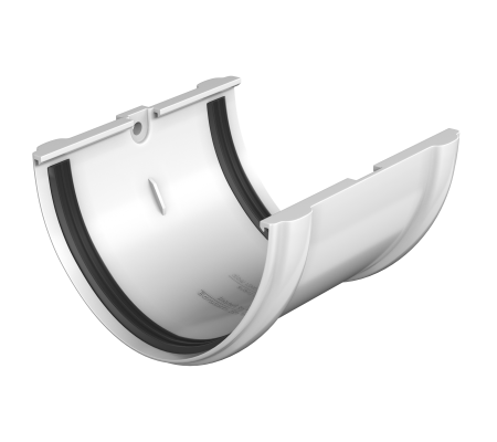 Соединитель желоба ТехноНиколь белый