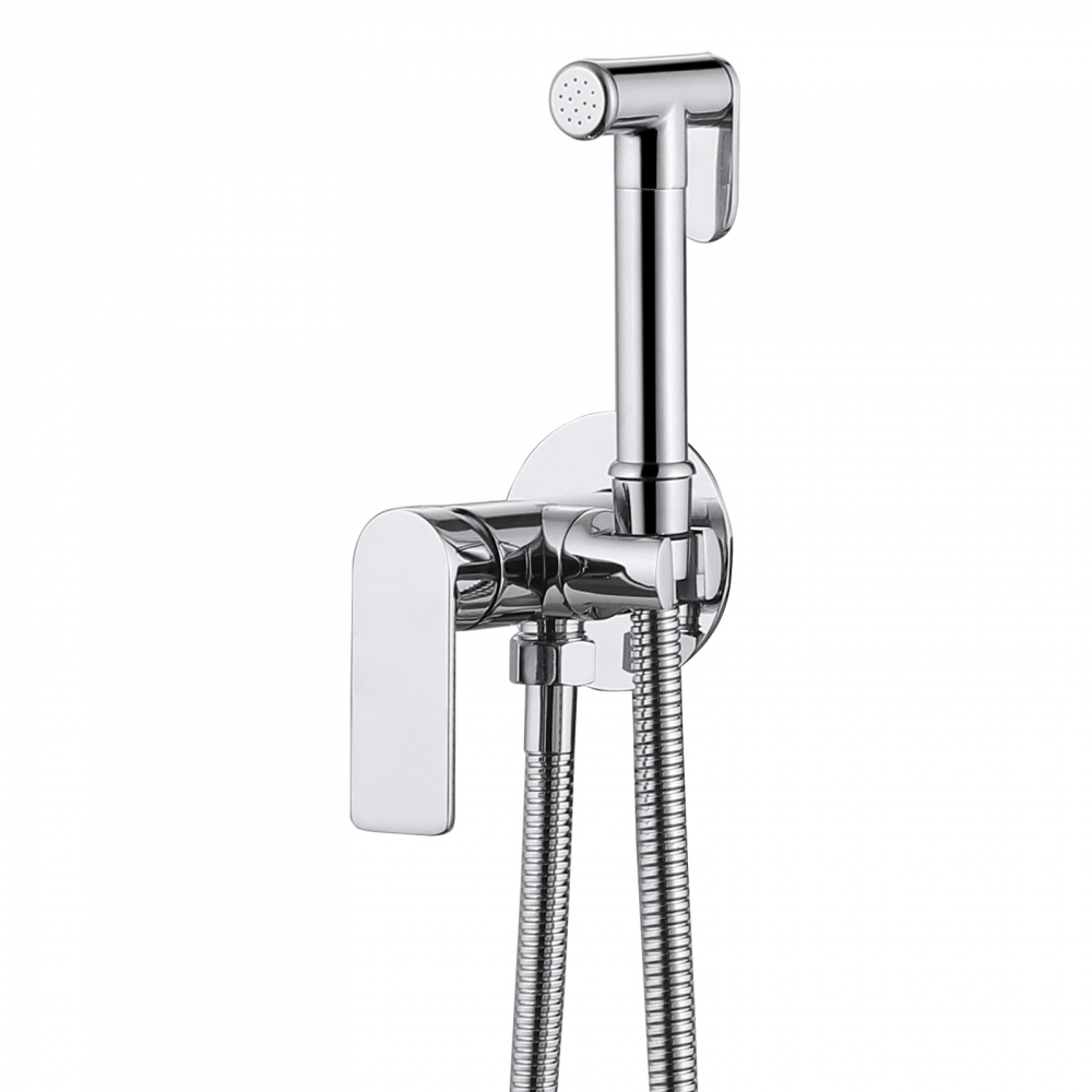 Гигиенический душ ABBER Weiss Insel AF8025 хром в строительном магазине