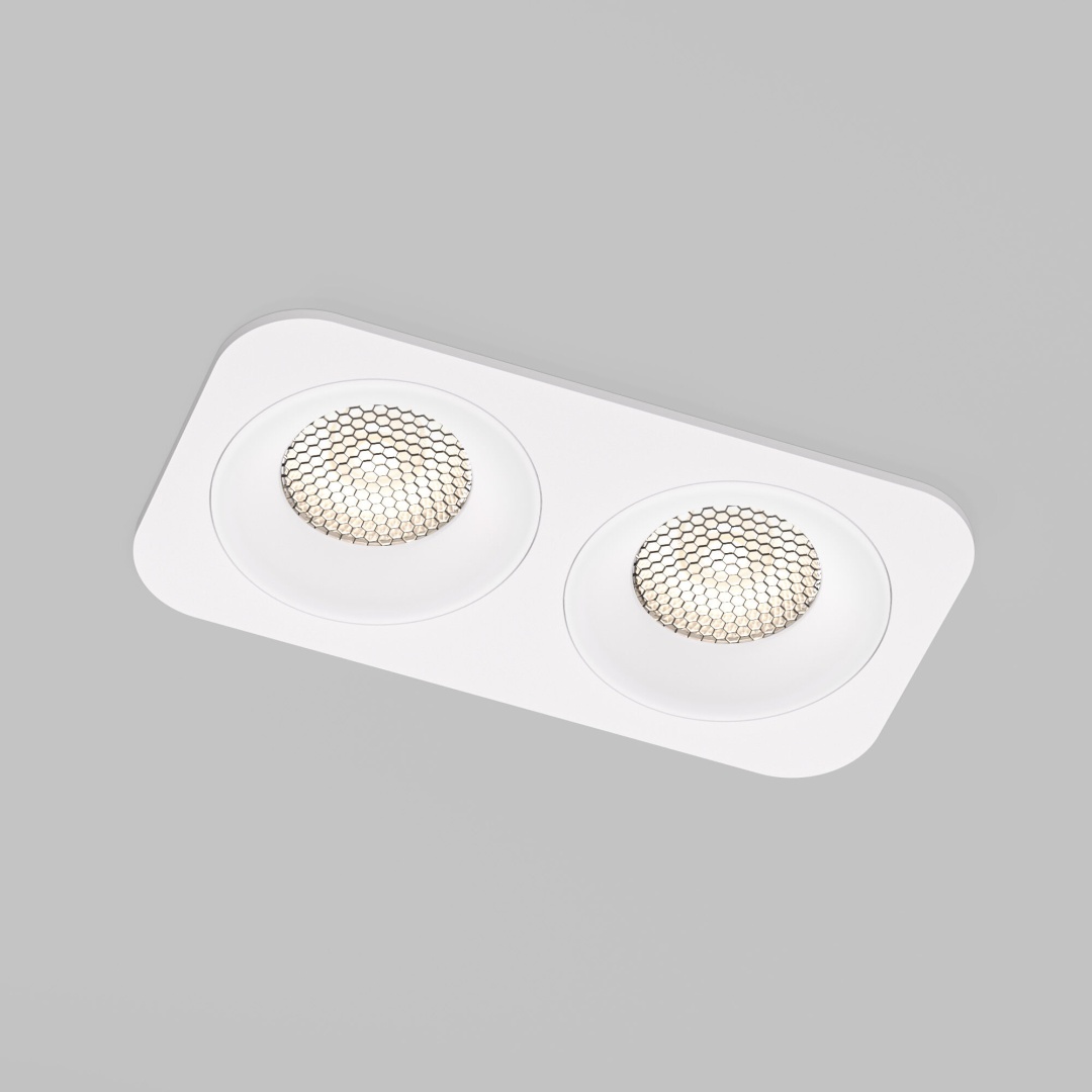 Светильник встраиваемый 20W 4000K белый IP44 15277/LED в строительном магазине