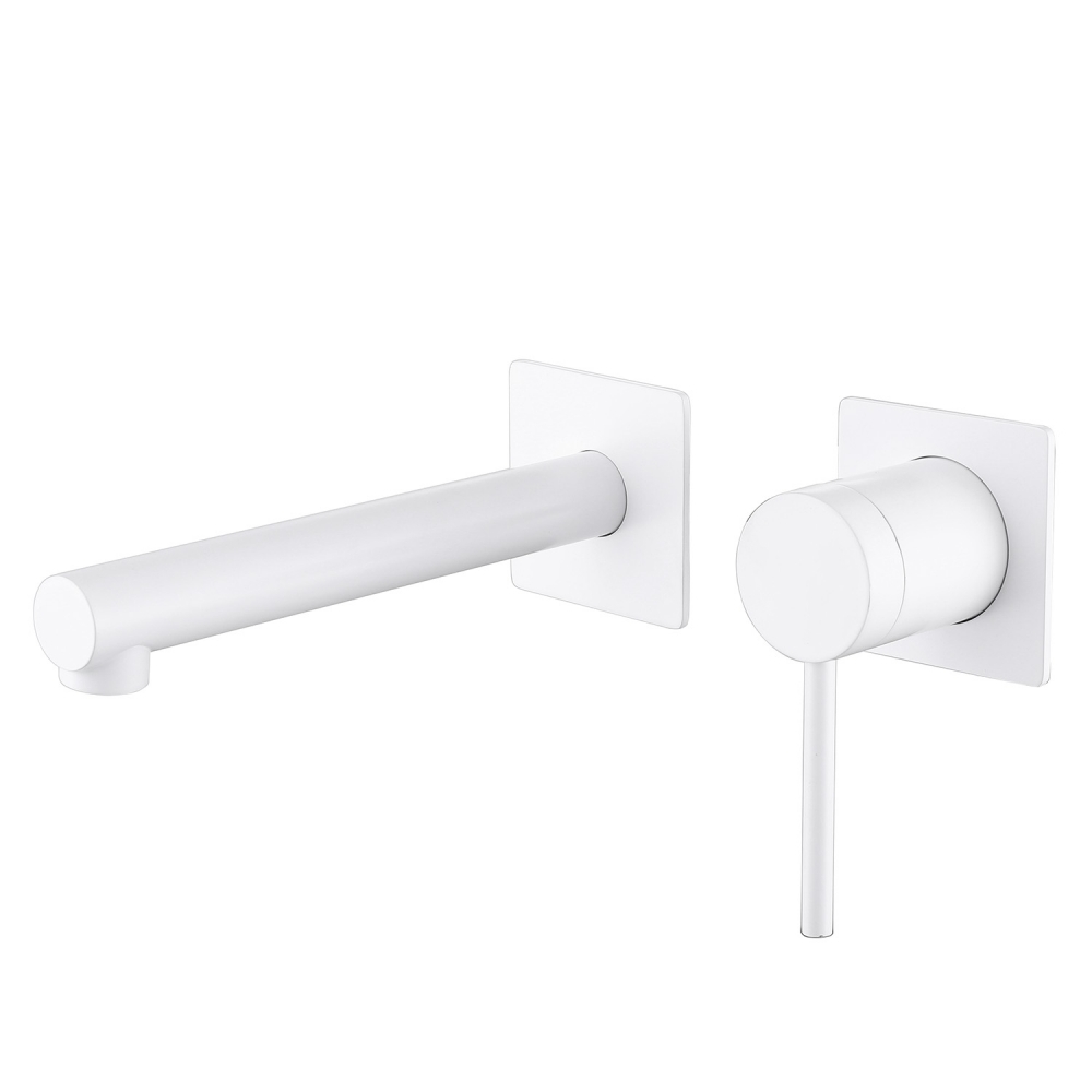 Смеситель ABBER Emotion AF8812W для раковины скрытого монтажа, белый в строительном магазине