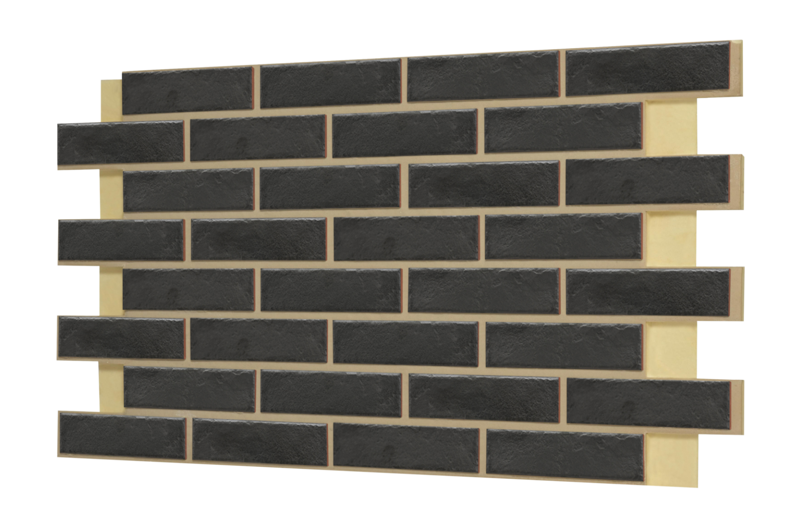 Термопанель ППУ Cerrad Foggia Nero 102,8 x 61,6