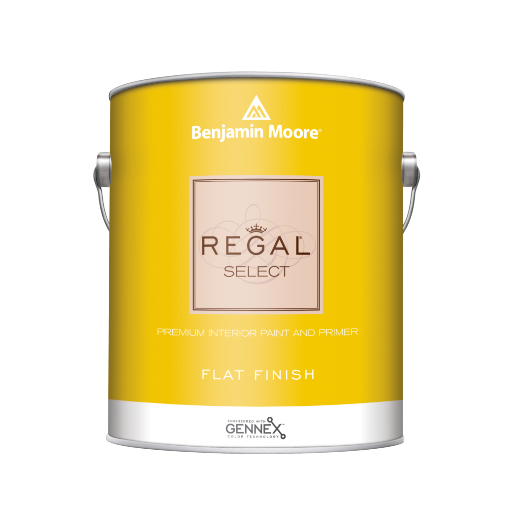 Краска интерьерная Benjamin Moore Regal Select "547" (Регал селект "547") матовая Бенжамин Моор 0,9л в строительном магазине