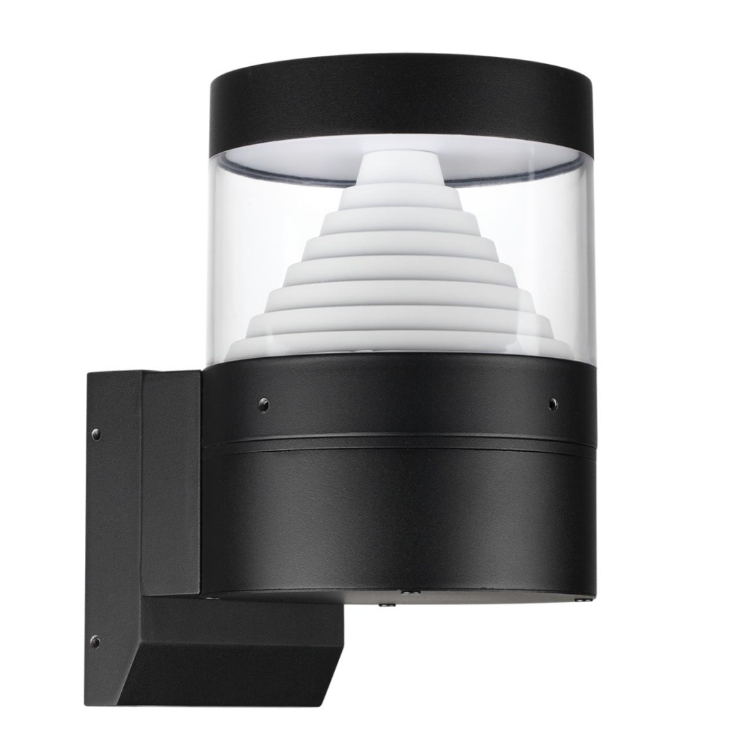 7140/20WL NATURE ODL25 Настенный светильник черный/акрил/металл IP54 LED 20W 652Лм 360° 3000K 85-265V HULK в строительном магазине