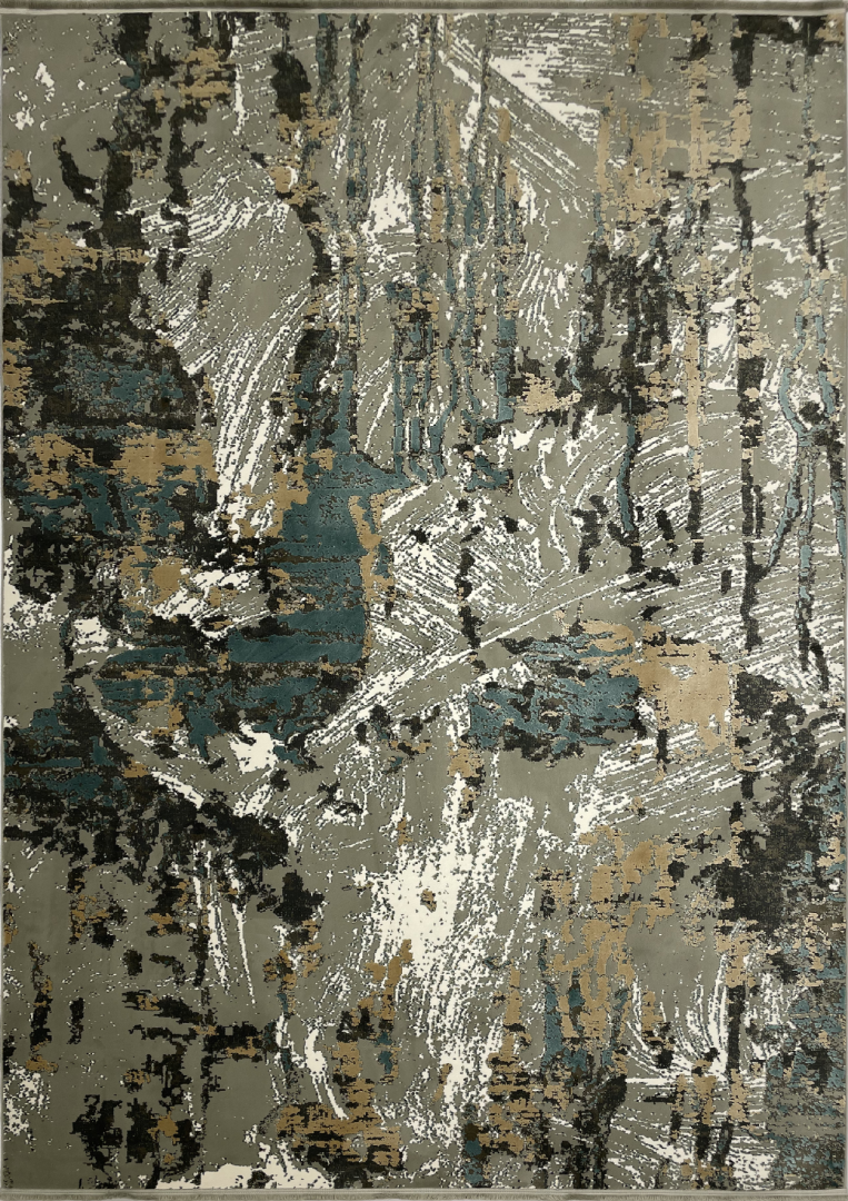 Ковер TEHRAN 2536 SILVER GRAY/COAL GRAY в строительном магазине