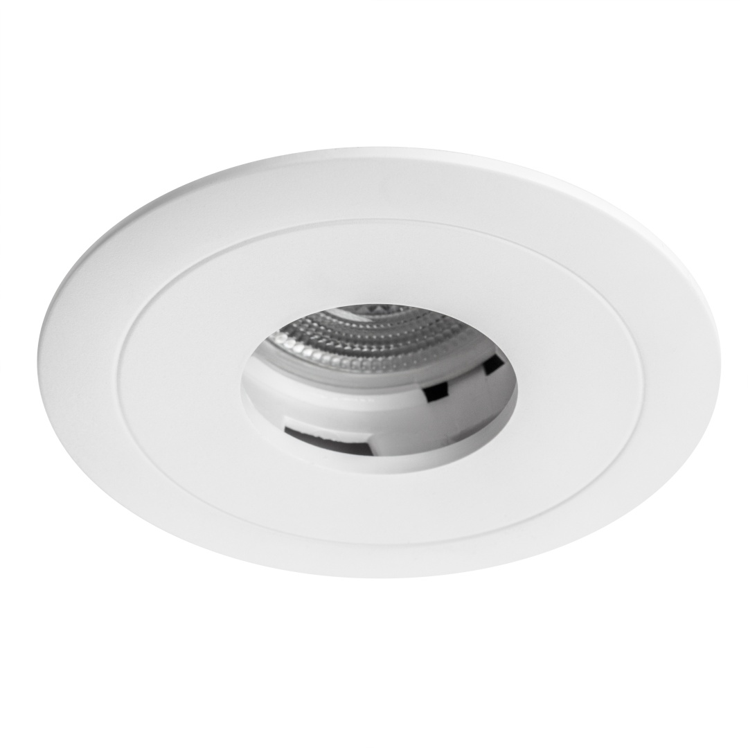 012206 Рамка (светильник) PVC д/LED-модулей 941хх и LED-ламп D50мм ANELLO ROUND БЕЛЫЙ в строительном магазине