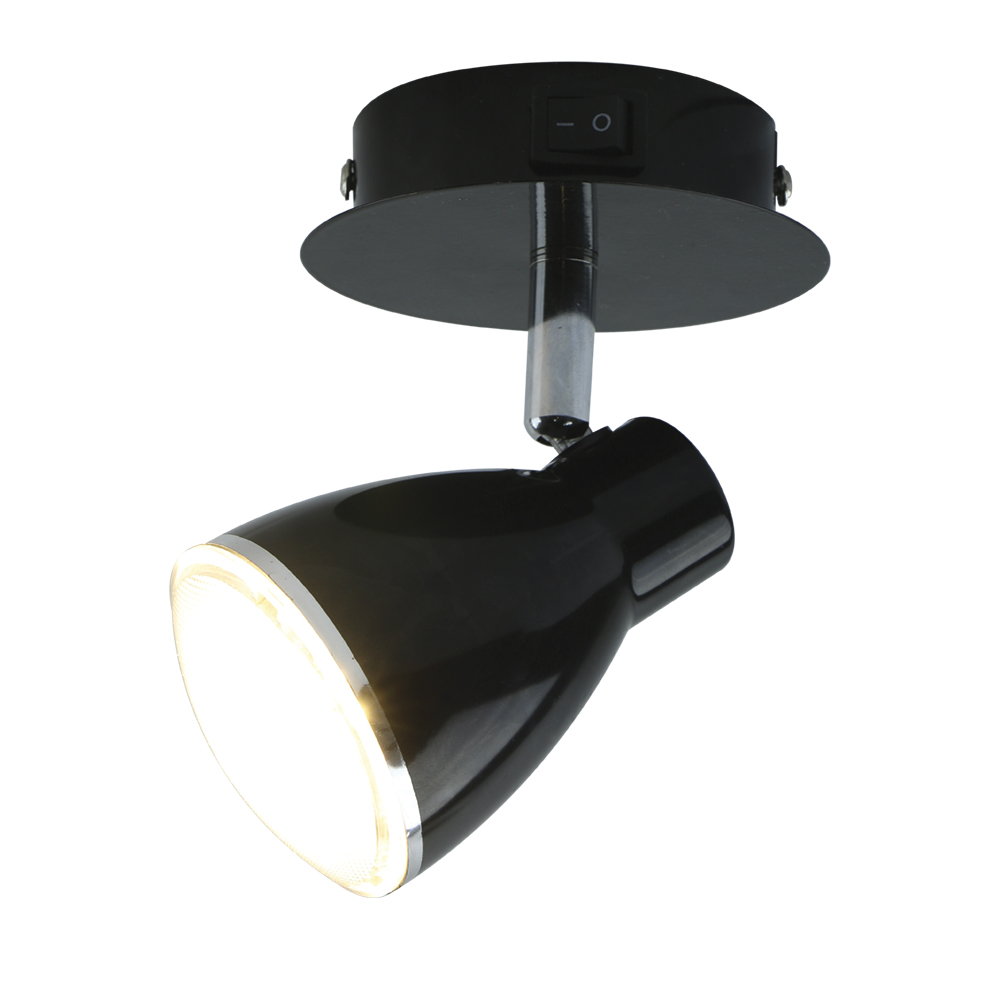 Спот Arte Lamp GIOVED A6008AP-1BK в строительном магазине