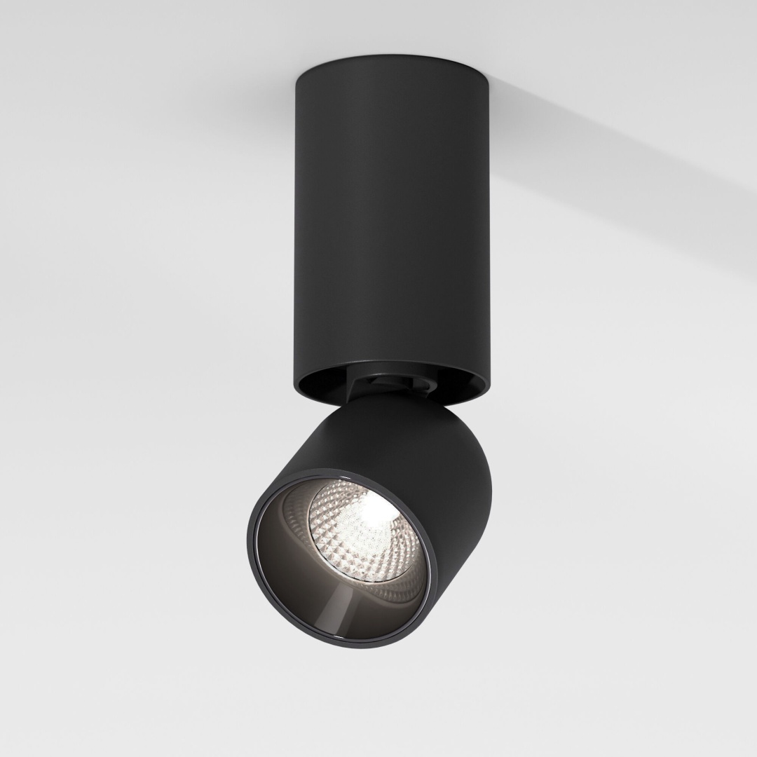Светильник накладной поворотный светодиодный Spot 8W 4000K черный 25106/LED в строительном магазине