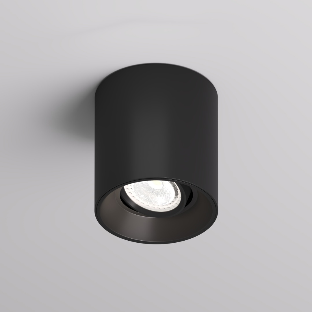 DK3040-BK Светильник накладной IP 20, 10 Вт, GU5.3, LED, черный, пластик в строительном магазине