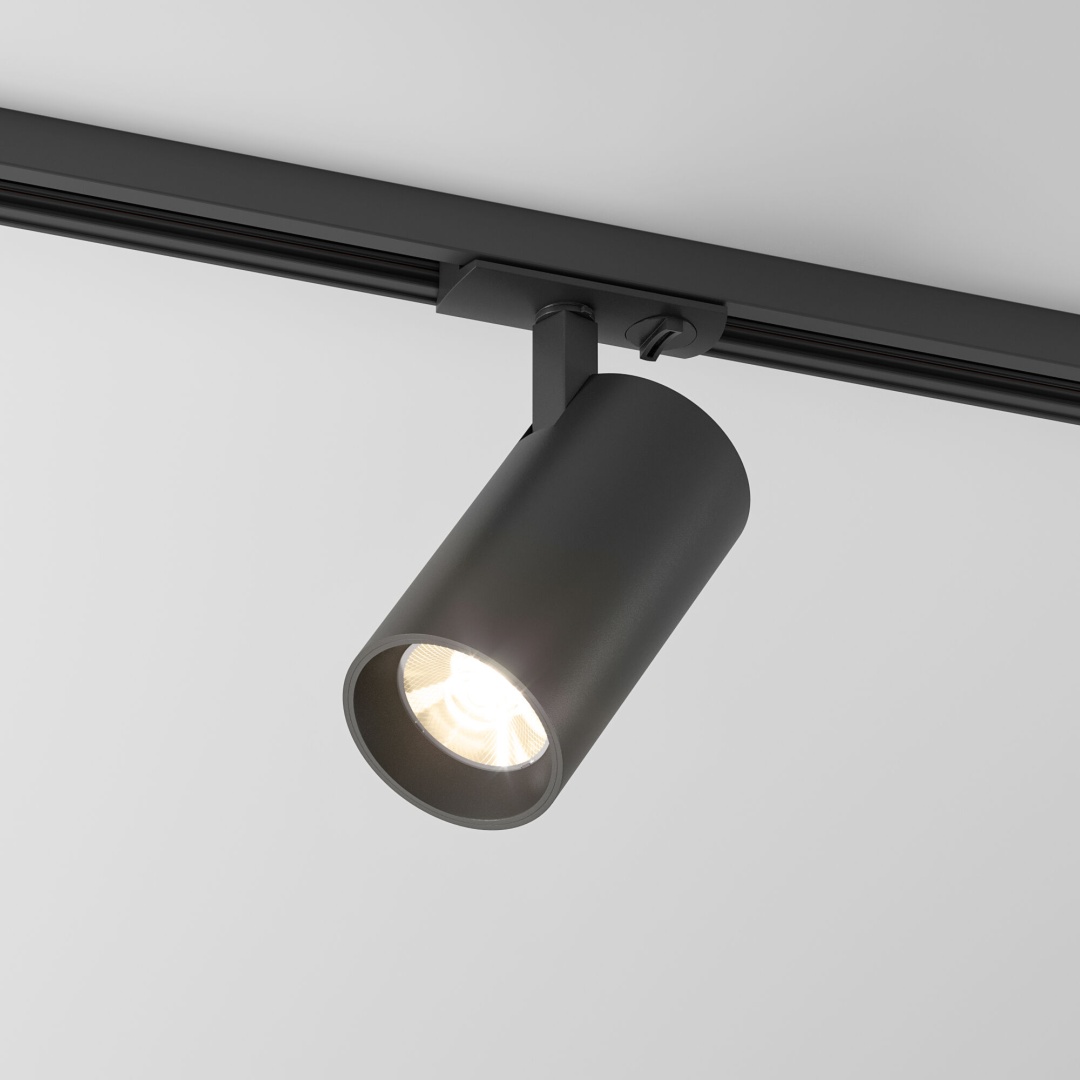 Basic System Comel Трековый поворотный светильник 18W 4200K черный однофазный 85211/01 в строительном магазине