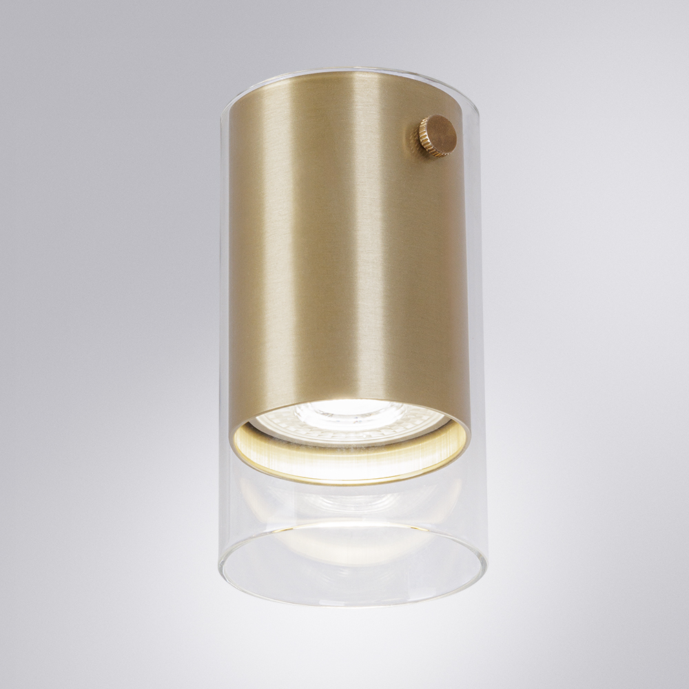 Точечный накладной светильник Arte Lamp LAZIO A5365PL-1SG в строительном магазине