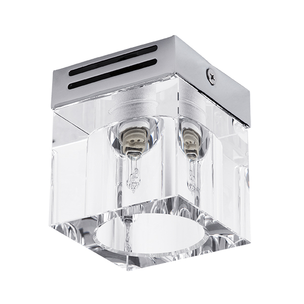 104010 Светильник ALTA QUBE LO CR G9 ХРОМ/ПРОЗРАЧНЫЙ в строительном магазине