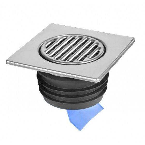 Трап с сухим гидрозатвором ф110 McAlpine MRFGC3SSV-110 в строительном магазине