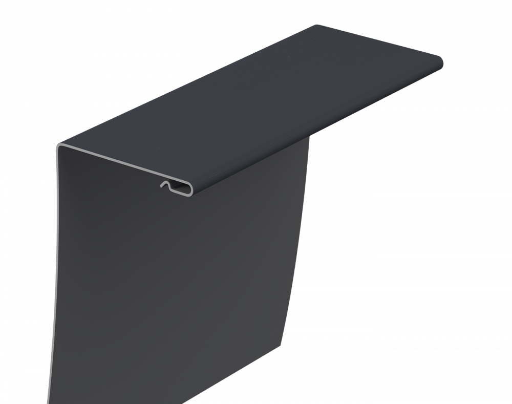 Универсальный околооконный профиль 89 / 254 мм Docke Графит-3,00