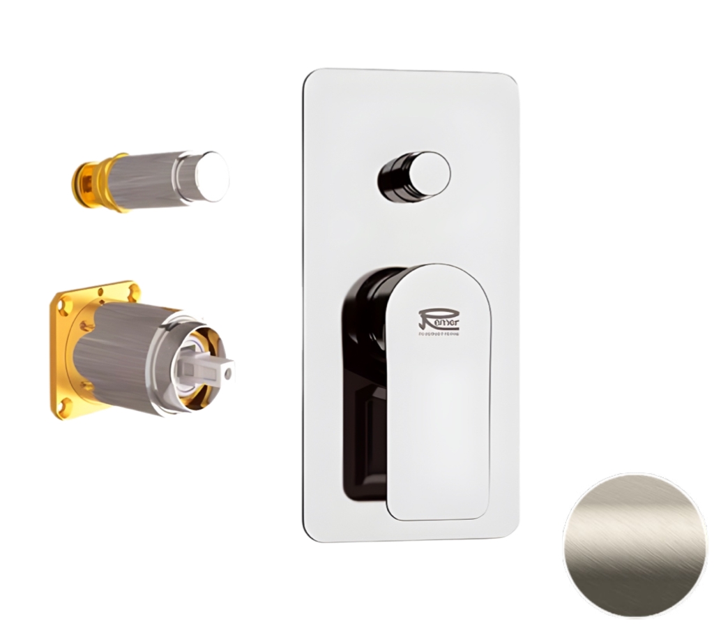 Смеситель для душа Remer Infinity I09KBXV, сталь в строительном магазине