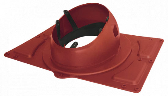 Krovent Base-VT General 125-150 красный (RAL 3009)