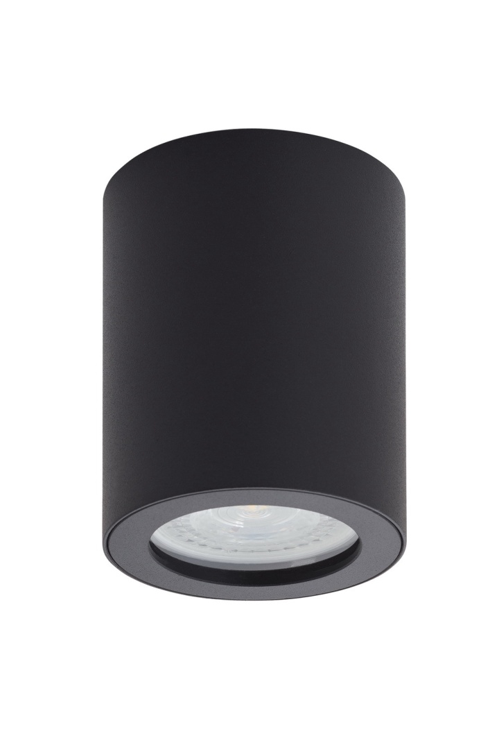 DK3007-BK Накладной светильник влагозащ., IP 44, 15 Вт, GU10, черный, алюминий в строительном магазине